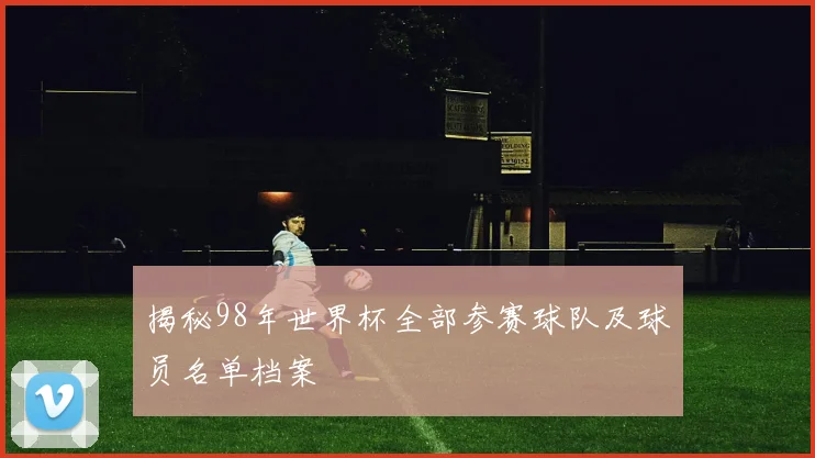 揭秘98年世界杯全部参赛球队及球员名单档案